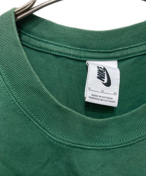 NIKE（ナイキ）NIKE (ナイキ) stussy (ステューシー) NRG SS INTERNATIONAL TEE グリーン サイズ:XLの古着・服飾アイテム