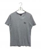 stussyステューシー）の古着「ロゴTシャツ」｜グレー