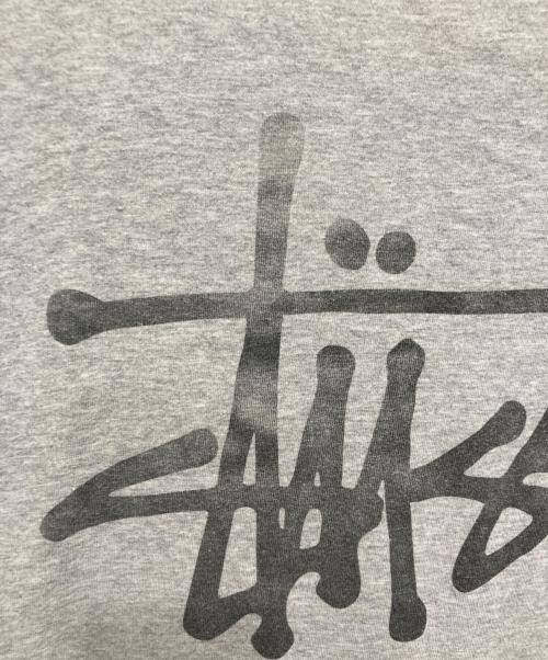 stussy（ステューシー）stussy (ステューシー) ロゴTシャツ グレー サイズ:Ｓの古着・服飾アイテム