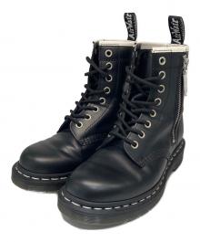 Dr.Martens（ドクターマーチン）の古着「1460ジップベックスホワイトステッチ8ホールブーツ」｜ブラック