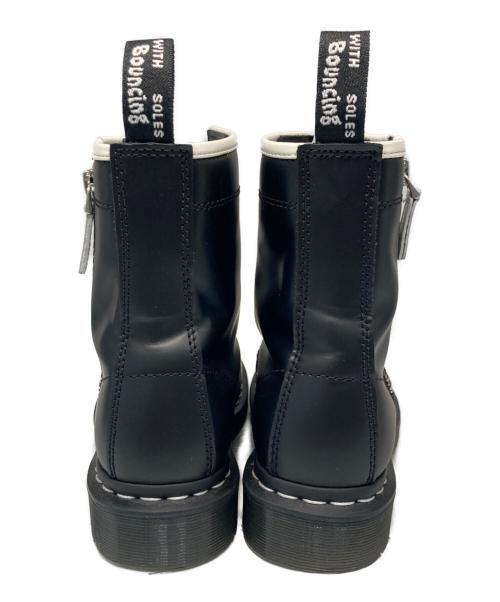 Dr.Martens（ドクターマーチン）Dr.Martens (ドクターマーチン) 1460ジップベックスホワイトステッチ8ホールブーツ ブラック サイズ:UK3の古着・服飾アイテム