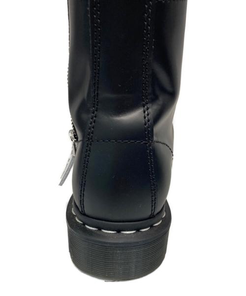 Dr.Martens（ドクターマーチン）Dr.Martens (ドクターマーチン) 1460ジップベックスホワイトステッチ8ホールブーツ ブラック サイズ:UK3の古着・服飾アイテム
