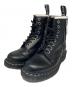 Dr.Martens（ドクターマーチン）の古着「1460ジップベックスホワイトステッチ8ホールブーツ」｜ブラック