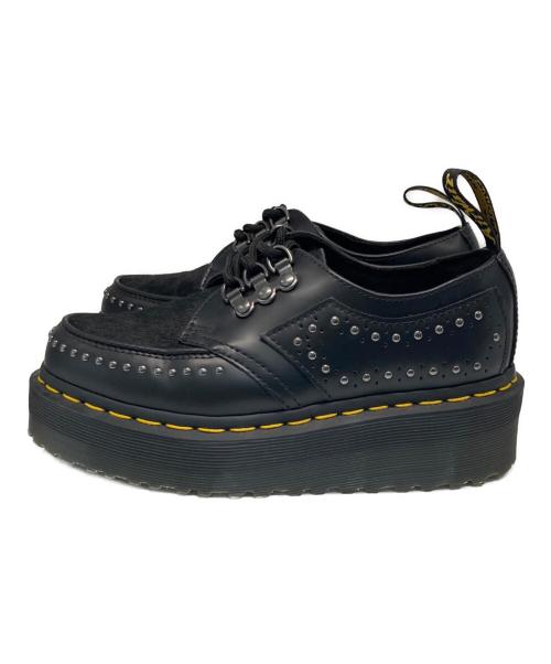 Dr.Martens（ドクターマーチン）Dr.Martens (ドクターマーチン) RAMSEY QUAD 3I ブラック サイズ:UK3の古着・服飾アイテム