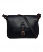 FERNAND LEATHERフェルナンド レザー）の古着「レザーショルダーバッグ」｜ブラウン