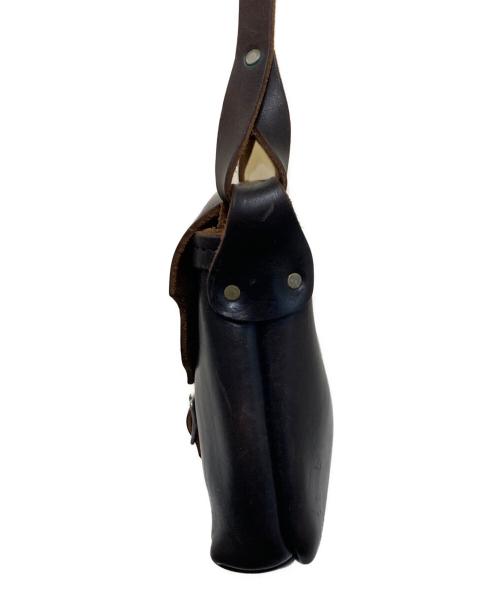 FERNAND LEATHER（フェルナンド レザー）FERNAND LEATHER (フェルナンド レザー) レザーショルダーバッグ ブラウンの古着・服飾アイテム