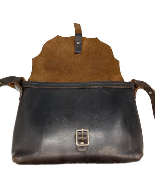 FERNAND LEATHER（フェルナンド レザー）FERNAND LEATHER (フェルナンド レザー) レザーショルダーバッグ ブラウンの古着・服飾アイテム
