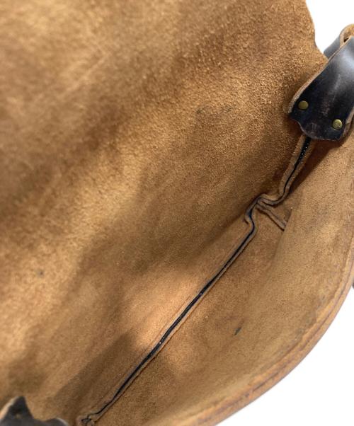 FERNAND LEATHER（フェルナンド レザー）FERNAND LEATHER (フェルナンド レザー) レザーショルダーバッグ ブラウンの古着・服飾アイテム