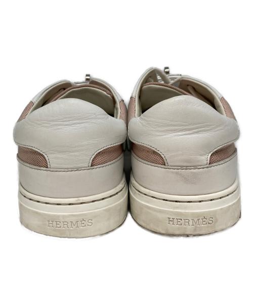 HERMES（エルメス）HERMES (エルメス) ケリーバックルスニーカー レッド サイズ:37 1/2の古着・服飾アイテム