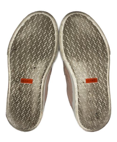 HERMES（エルメス）HERMES (エルメス) ケリーバックルスニーカー レッド サイズ:37 1/2の古着・服飾アイテム