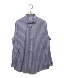 BROOKS BROTHERS（ブルックスブラザーズ）の古着「ストライプシャツ」｜ブルー