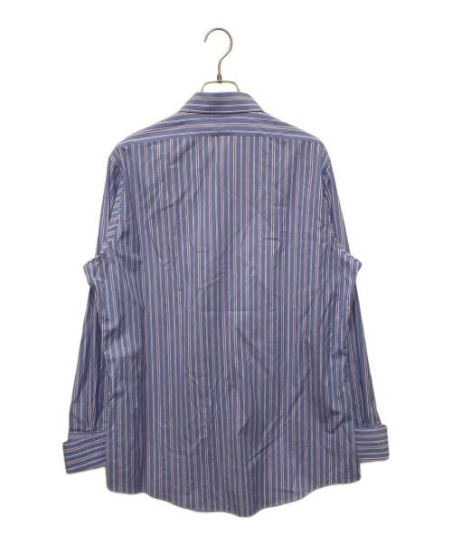 BROOKS BROTHERS（ブルックスブラザーズ）BROOKS BROTHERS (ブルックスブラザーズ) ストライプシャツ ブルー サイズ:16 1/2の古着・服飾アイテム