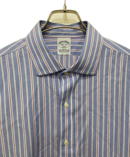 BROOKS BROTHERS（ブルックスブラザーズ）BROOKS BROTHERS (ブルックスブラザーズ) ストライプシャツ ブルー サイズ:16 1/2の古着・服飾アイテム
