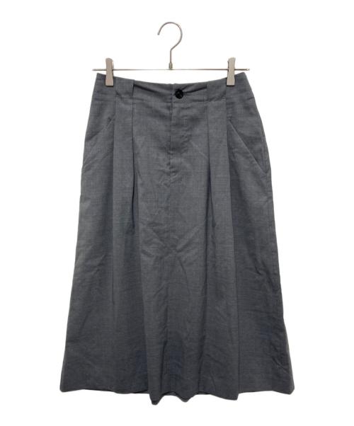 JOHN SMEDLEY（ジョンスメドレー）JOHN SMEDLEY (ジョンスメドレー) ウールスカート グレー サイズ:Ｓの古着・服飾アイテム