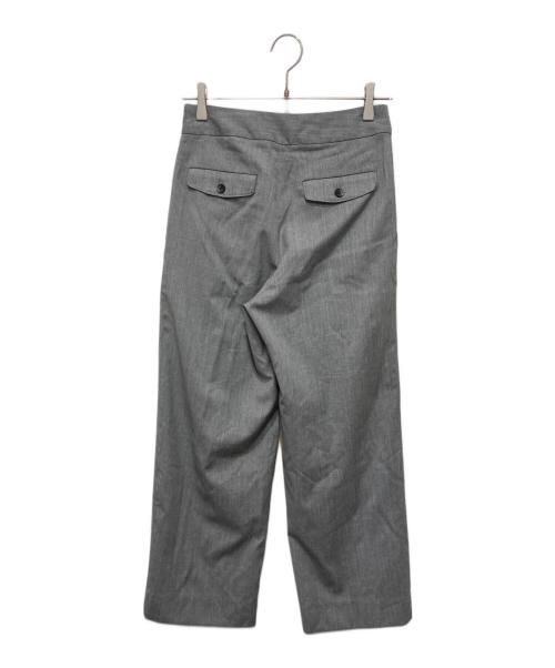 JOHN SMEDLEY（ジョンスメドレー）JOHN SMEDLEY (ジョンスメドレー) ウールタックパンツ グレー サイズ:Sの古着・服飾アイテム