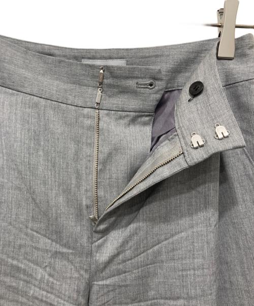JOHN SMEDLEY（ジョンスメドレー）JOHN SMEDLEY (ジョンスメドレー) ウールタックパンツ グレー サイズ:Sの古着・服飾アイテム