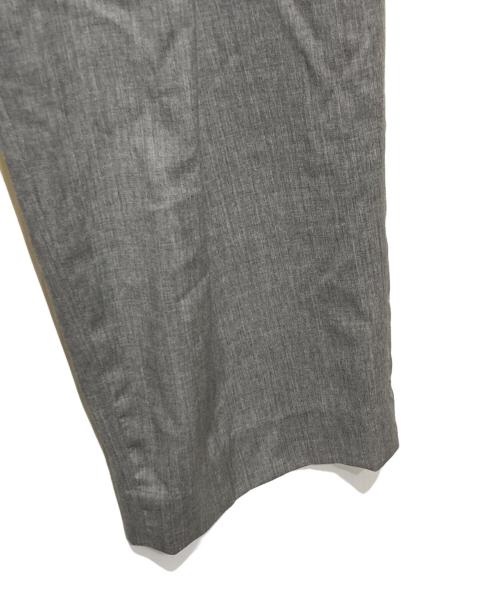 JOHN SMEDLEY（ジョンスメドレー）JOHN SMEDLEY (ジョンスメドレー) ウールタックパンツ グレー サイズ:Sの古着・服飾アイテム