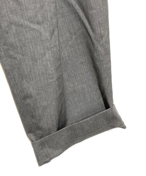 JOHN SMEDLEY（ジョンスメドレー）JOHN SMEDLEY (ジョンスメドレー) ウールタックパンツ グレー サイズ:Sの古着・服飾アイテム