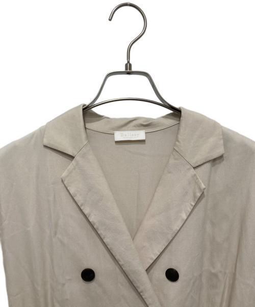 BALLSEY（ボールジィ）BALLSEY (ボールジィ) セルロースナイロンツイル ジャンプスーツ ベージュ サイズ:34の古着・服飾アイテム