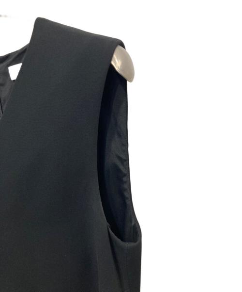 MaxMara（マックスマーラ）MaxMara (マックスマーラ) ノースリーブワンピース ブラック サイズ:42の古着・服飾アイテム