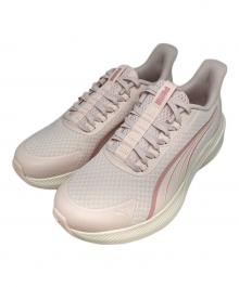 PUMA（プーマ）の古着「ダッシャー ライト イーズイン」｜ピンク