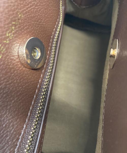 Le vernis（ル ベルニ）Le vernis (ル ベルニ) Charm bag ブラウンの古着・服飾アイテム