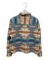 PENDLETON (ペンドルトン) ネイティブ柄バージンウールシャツ ブルー サイズ:Ⅼ：8000円