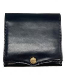 GANZO（ガンゾ）の古着「コンパクトフラップウォレット」｜ブラック