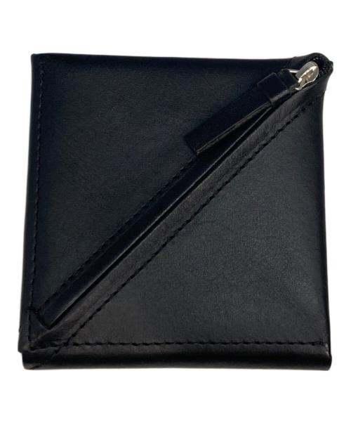 irose（イロセ）irose (イロセ) SLANT SHORT WALLET ブラックの古着・服飾アイテム