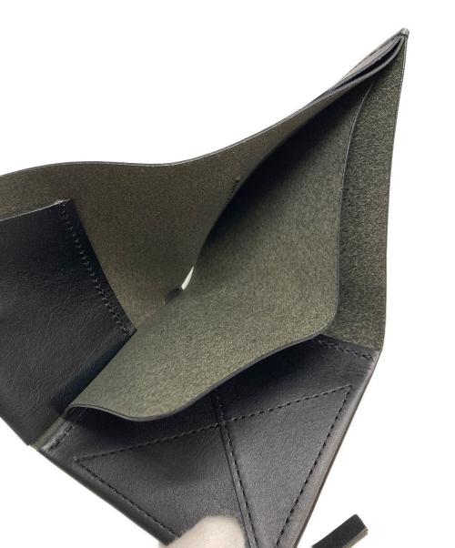 irose（イロセ）irose (イロセ) SLANT SHORT WALLET ブラックの古着・服飾アイテム