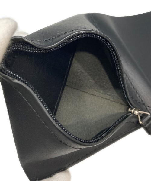 irose（イロセ）irose (イロセ) SLANT SHORT WALLET ブラックの古着・服飾アイテム