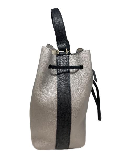 FURLA（フルラ）FURLA (フルラ) COSTANZA 巾着ショルダーバッグ グレーの古着・服飾アイテム