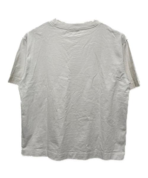 Acne studios（アクネ ストゥディオズ）Acne studios (アクネ ストゥディオズ) ロゴ半袖Tシャツ ホワイト サイズ:Sの古着・服飾アイテム
