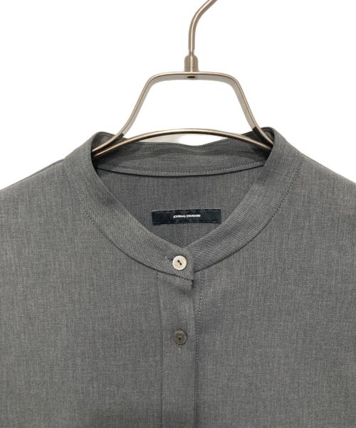JOURNAL STANDARD（ジャーナルスタンダード）JOURNAL STANDARD (ジャーナルスタンダード) ウーリッシュツイルドロストシャツ グレー サイズ:FREEの古着・服飾アイテム