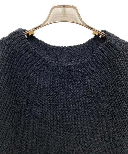 MUSE de Deuxieme Classe（ミューズ ドゥーズィエム クラス）MUSE de Deuxieme Classe (ミューズ ドゥーズィエム クラス) Lily Linen アゼ プルオーバー ネイビー サイズ:FREEの古着・服飾アイテム
