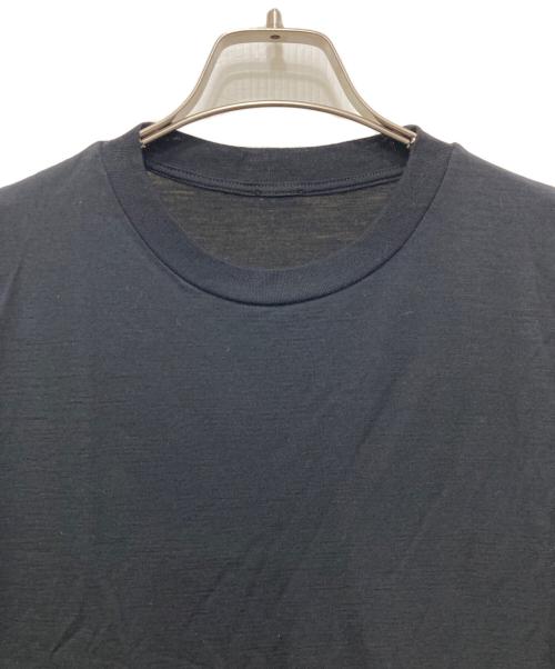 MUSE de Deuxieme Classe（ミューズ ドゥーズィエム クラス）MUSE de Deuxieme Classe (ミューズ ドゥーズィエム クラス) Prime wool jersey Tシャツ ブラック サイズ:FREEの古着・服飾アイテム