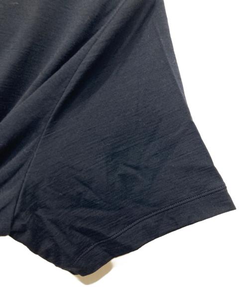 MUSE de Deuxieme Classe（ミューズ ドゥーズィエム クラス）MUSE de Deuxieme Classe (ミューズ ドゥーズィエム クラス) Prime wool jersey Tシャツ ブラック サイズ:FREEの古着・服飾アイテム