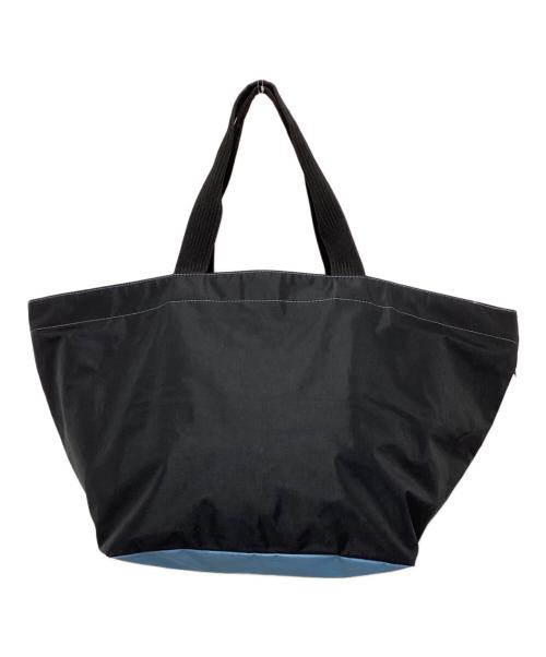 Herve Chapelier（エルベシャプリエ）Herve Chapelier (エルベシャプリエ) トートバッグ ブラック×ブルーの古着・服飾アイテム