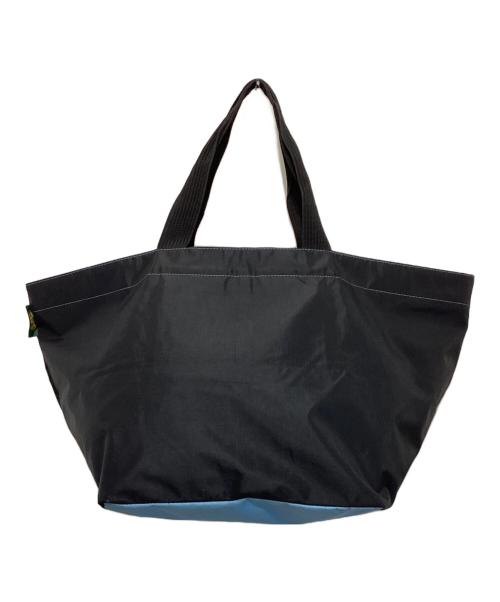 Herve Chapelier（エルベシャプリエ）Herve Chapelier (エルベシャプリエ) トートバッグ ブラック×ブルーの古着・服飾アイテム
