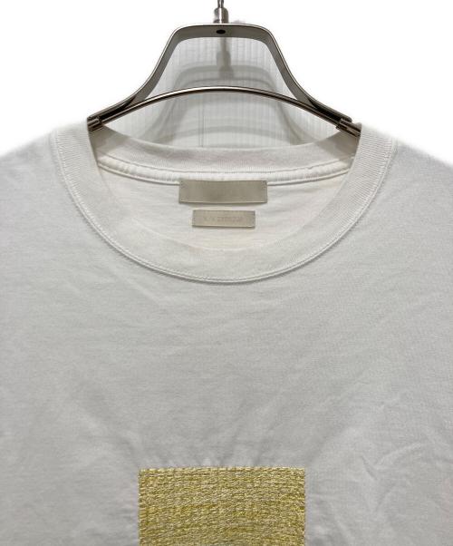 YOKE（ヨーク）YOKE (ヨーク) EMBROIDERED T-SHIRT ホワイト サイズ:3の古着・服飾アイテム