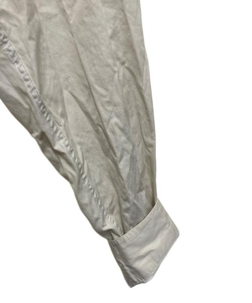 ISSEY MIYAKE（イッセイミヤケ）ISSEY MIYAKE (イッセイミヤケ) 80’s 比翼タックシャツ ベージュ サイズ:Ⅿの古着・服飾アイテム