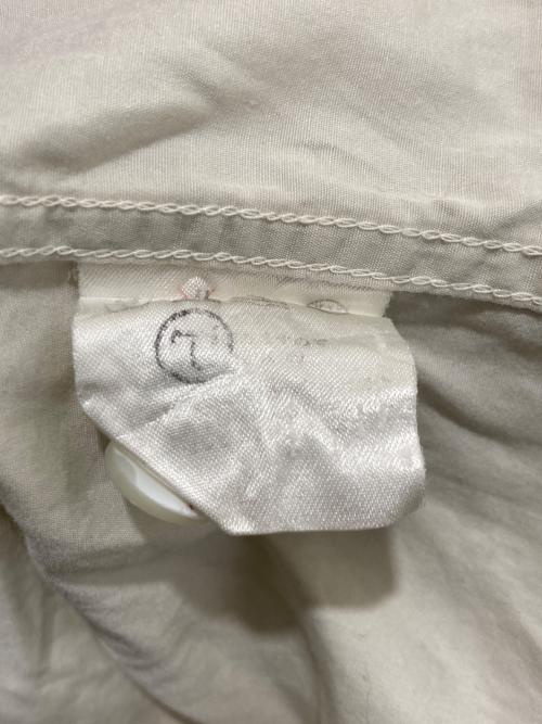 ISSEY MIYAKE（イッセイミヤケ）ISSEY MIYAKE (イッセイミヤケ) 80’s 比翼タックシャツ ベージュ サイズ:Ⅿの古着・服飾アイテム