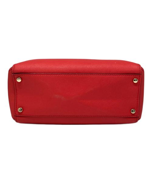 Kate Spade（ケイトスペード）Kate Spade (ケイトスペード) 2WAYボストンバッグ レッドの古着・服飾アイテム