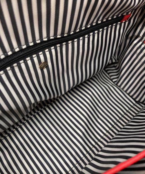 Kate Spade（ケイトスペード）Kate Spade (ケイトスペード) 2WAYボストンバッグ レッドの古着・服飾アイテム