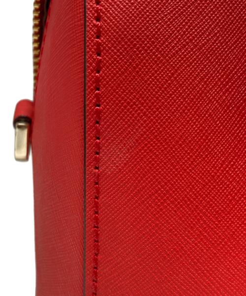 Kate Spade（ケイトスペード）Kate Spade (ケイトスペード) 2WAYボストンバッグ レッドの古着・服飾アイテム