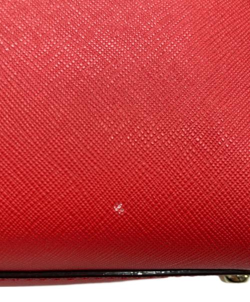 Kate Spade（ケイトスペード）Kate Spade (ケイトスペード) 2WAYボストンバッグ レッドの古着・服飾アイテム