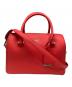 Kate Spade（ケイトスペード）の古着「2WAYボストンバッグ」｜レッド