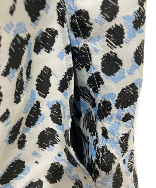 GANNI（ガニー）GANNI (ガニー) レオパードキャミワンピース ブルー サイズ:34の古着・服飾アイテム