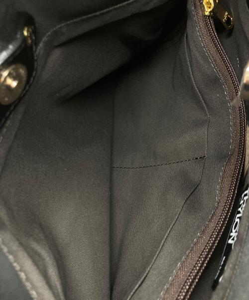 russet（ラシット）russet (ラシット) ラージショルダーバッグ ブラックの古着・服飾アイテム
