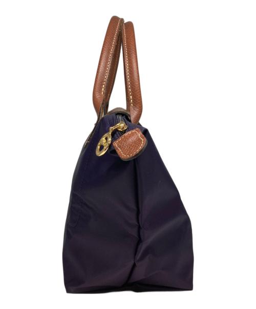 LONGCHAMP（ロンシャン）LONGCHAMP (ロンシャン) ル・プリアージュS トートバッグ パープルの古着・服飾アイテム